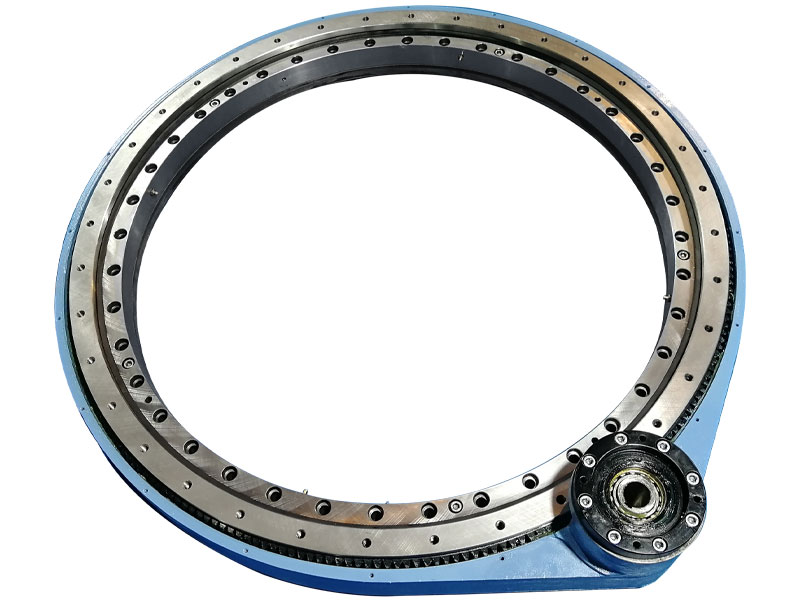 spur worm gear slewing drive for mine equipment