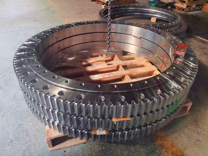 012.45.1600 Turntable Bearing 012.45.1600 Slewing Bearing with Gear in Stock